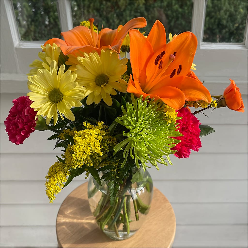 Bold & Bright – A Florist Original – Emil Yedowitz Florist Llc, Yonkers NY