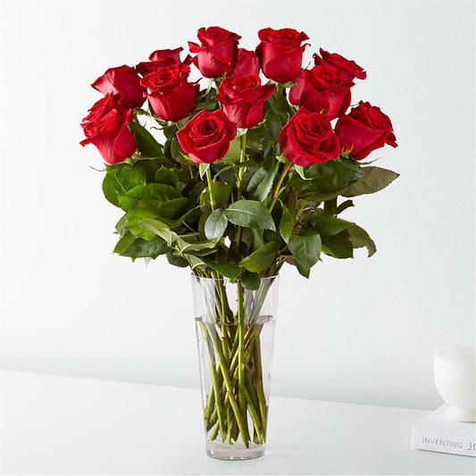Long Stem Red Rose Bouquet – Emil Yedowitz Florist Llc, Yonkers NY