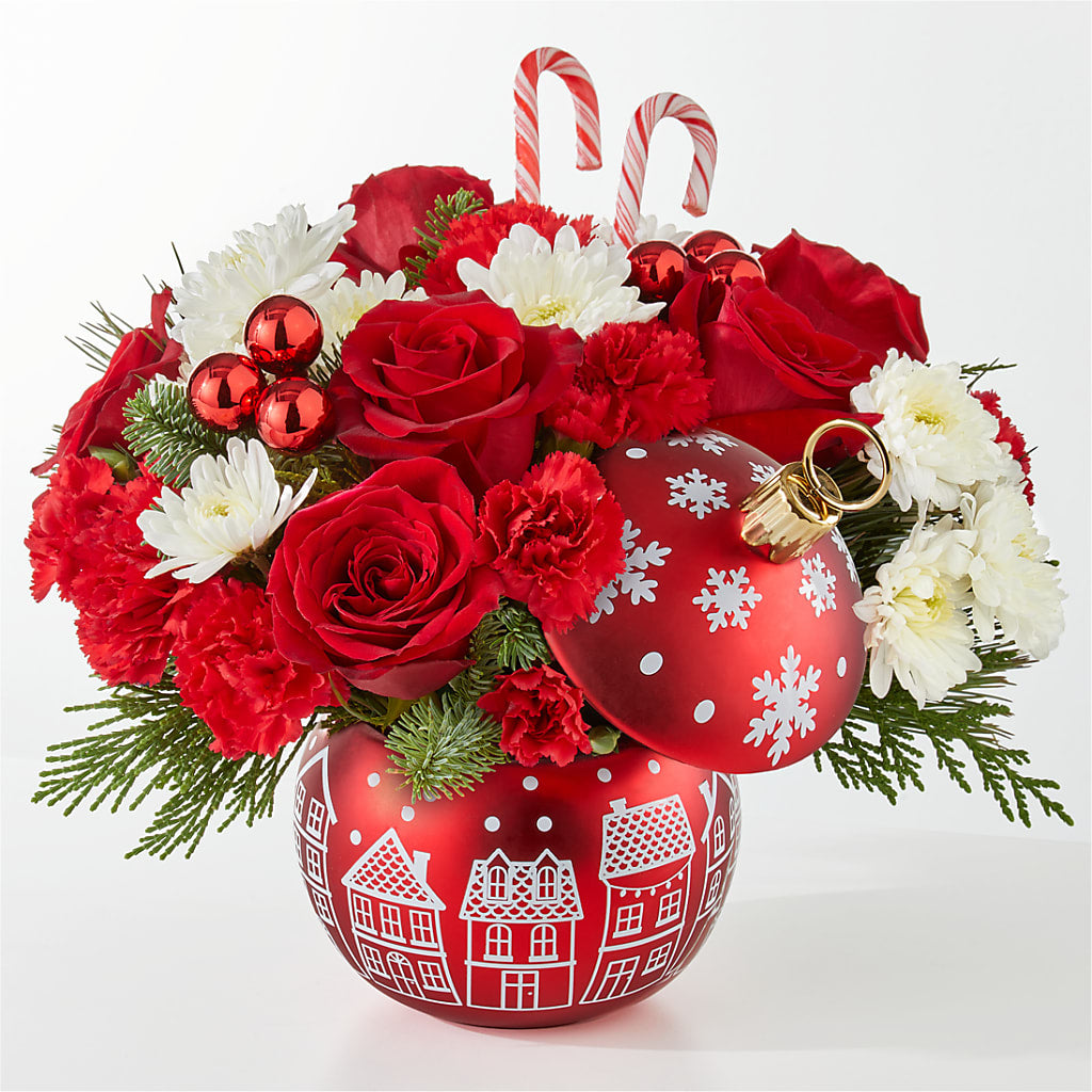 Cheer in the Air Ornament – Emil Yedowitz Florist Llc, Yonkers NY