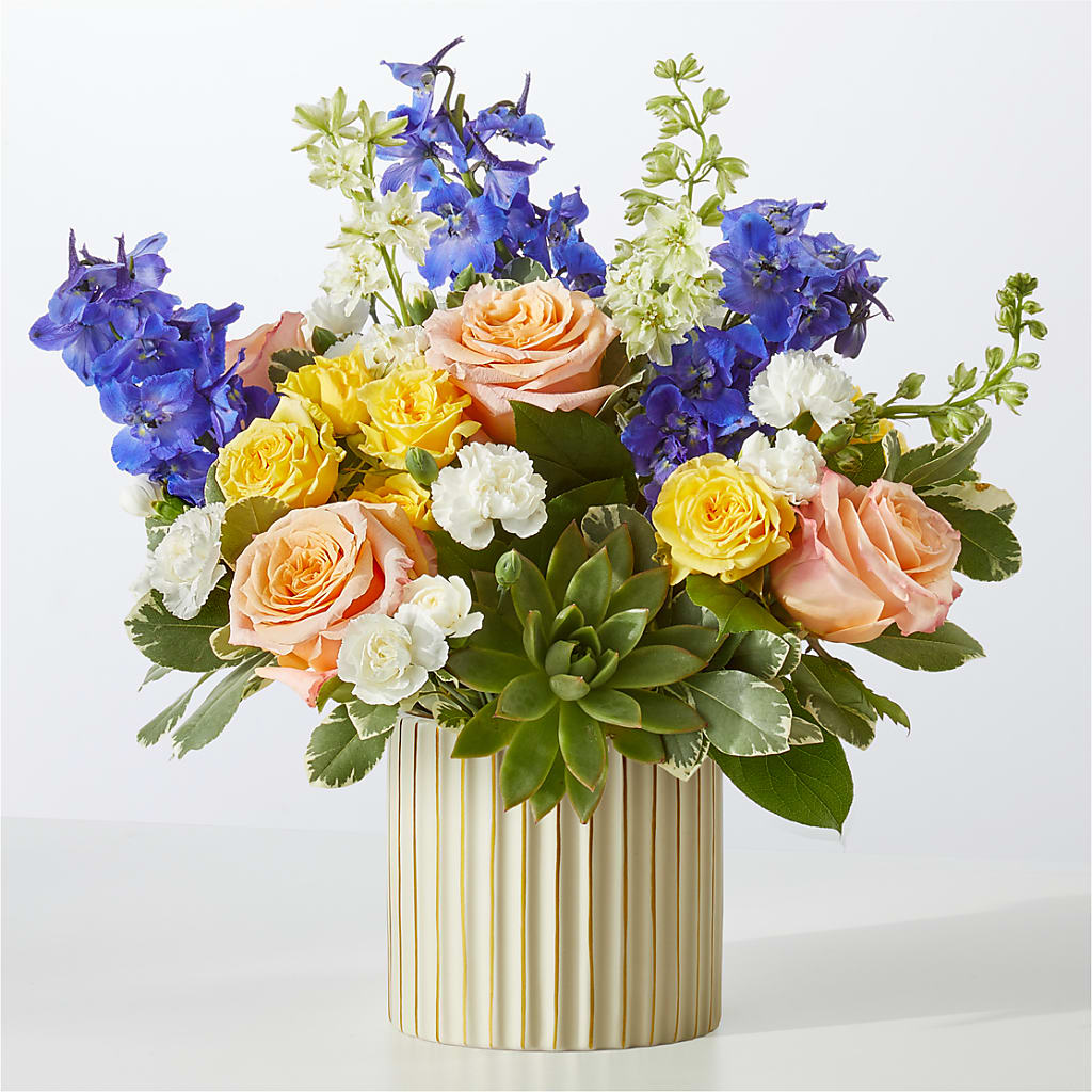 Cobalt Reverie Bouquet – Emil Yedowitz Florist Llc, Yonkers NY