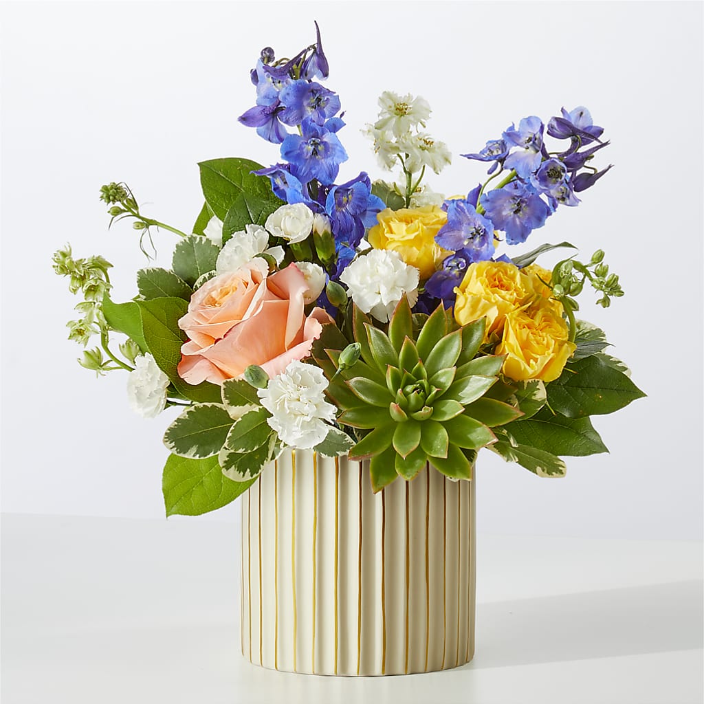 Cobalt Reverie Bouquet – Emil Yedowitz Florist Llc, Yonkers NY