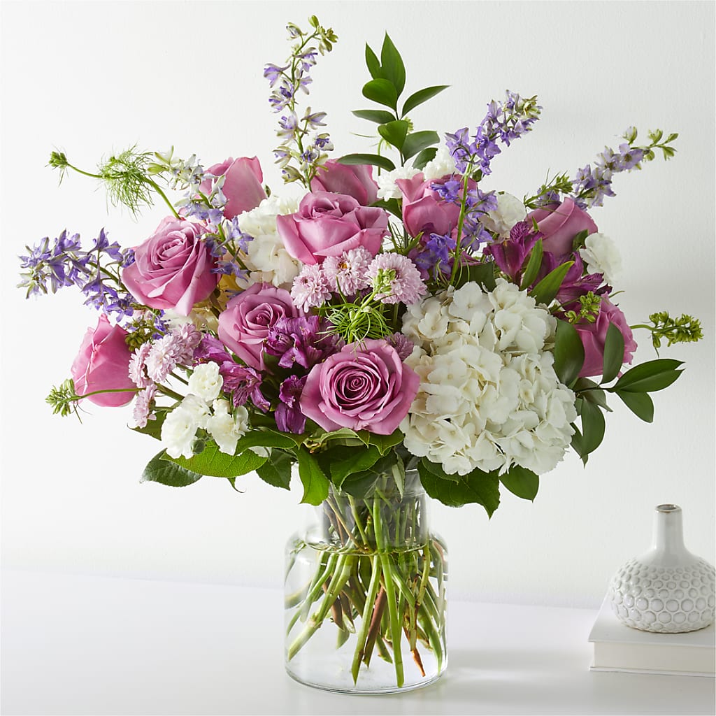 Violet Caress Bouquet – Emil Yedowitz Florist Llc, Yonkers NY