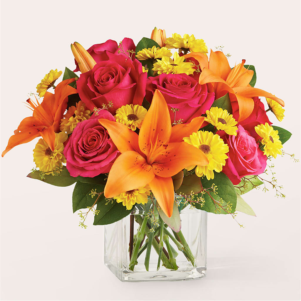 Neon Lights Bouquet – Emil Yedowitz Florist Llc, Yonkers NY