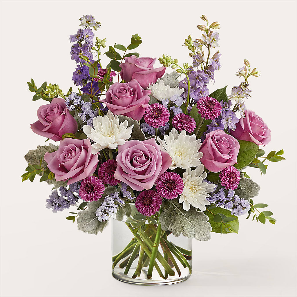 Violet Frost Bouquet – Emil Yedowitz Florist Llc, Yonkers NY