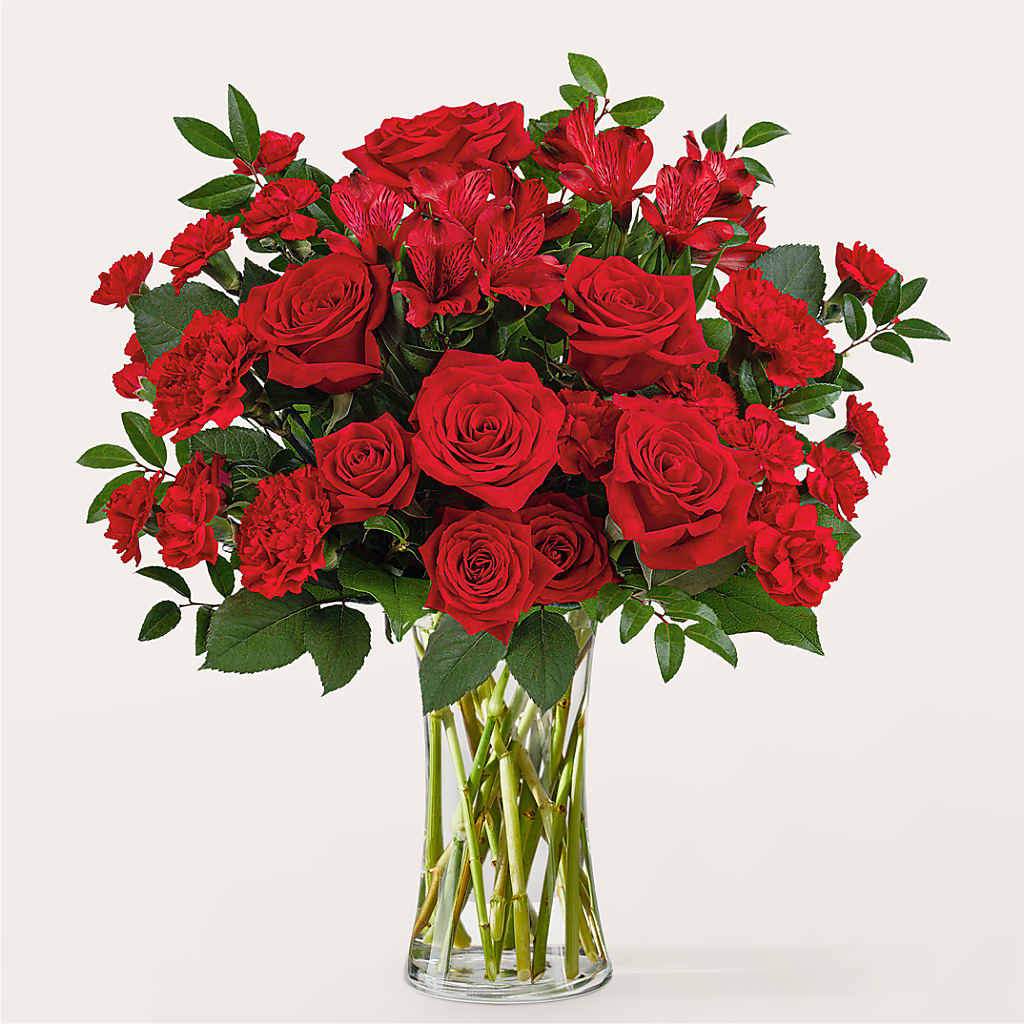 Brilliant Ruby Bouquet – Emil Yedowitz Florist Llc, Yonkers NY