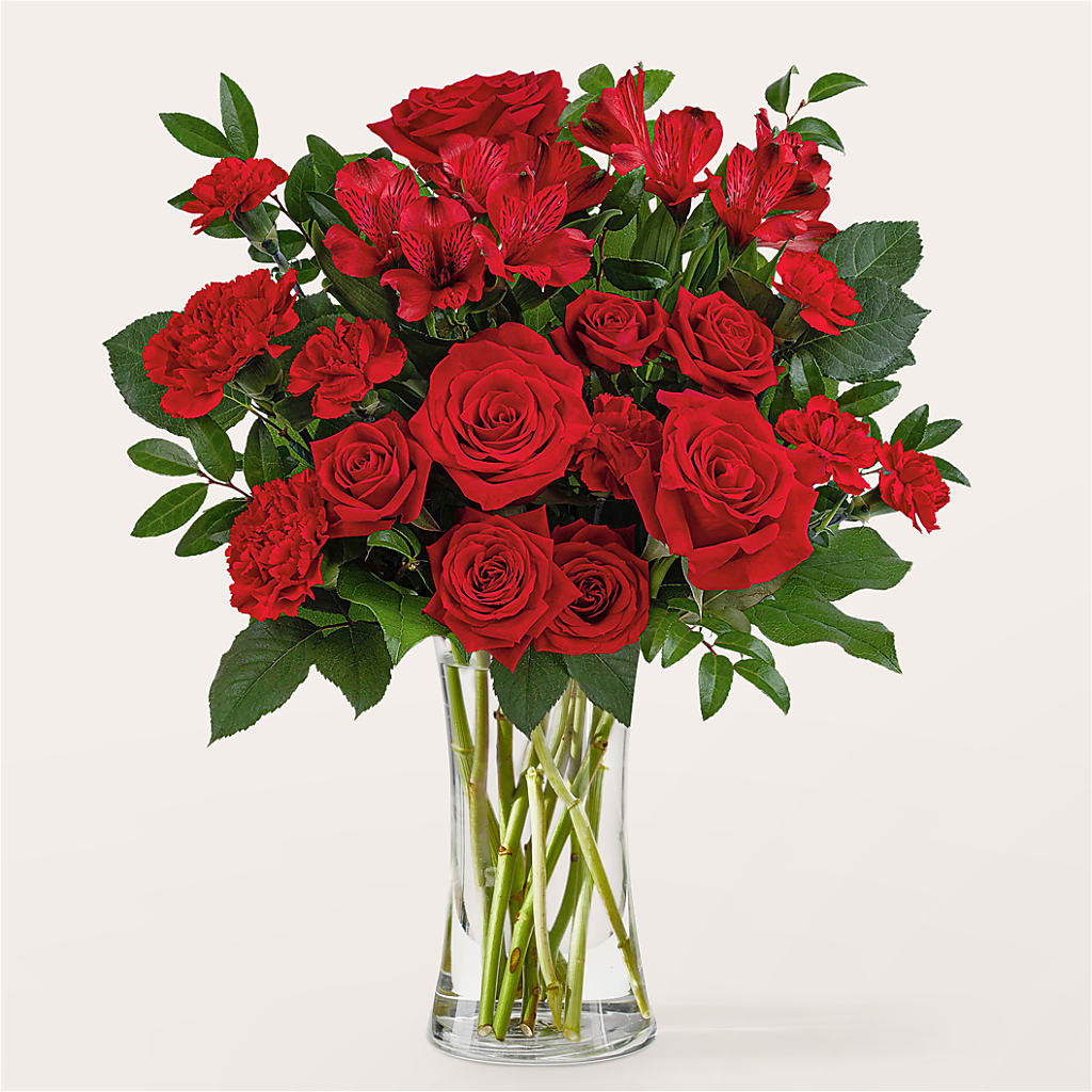Brilliant Ruby Bouquet – Emil Yedowitz Florist Llc, Yonkers NY