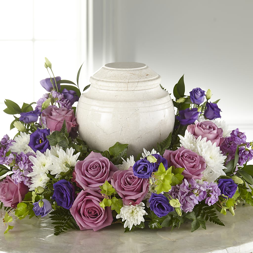 Blooming Sympathy Cremation Adornment – Emil Yedowitz Florist Llc, Yonkers NY