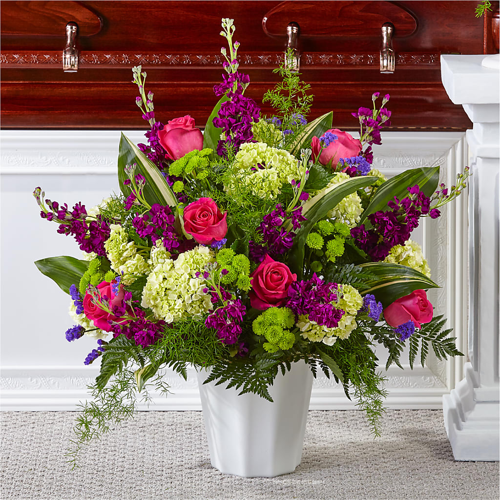 Beautiful Horizons Floor Basket – Emil Yedowitz Florist Llc, Yonkers NY