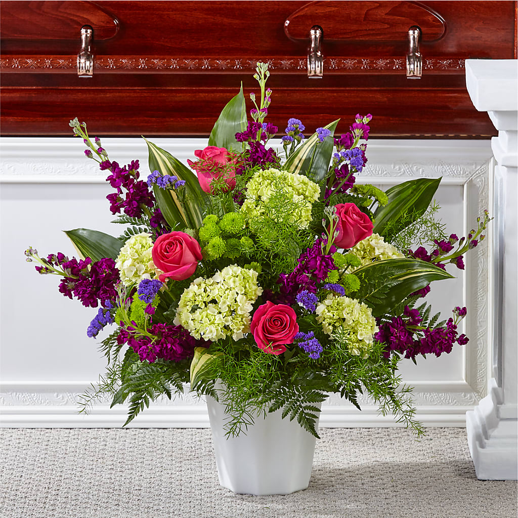 Beautiful Horizons Floor Basket – Emil Yedowitz Florist Llc, Yonkers NY