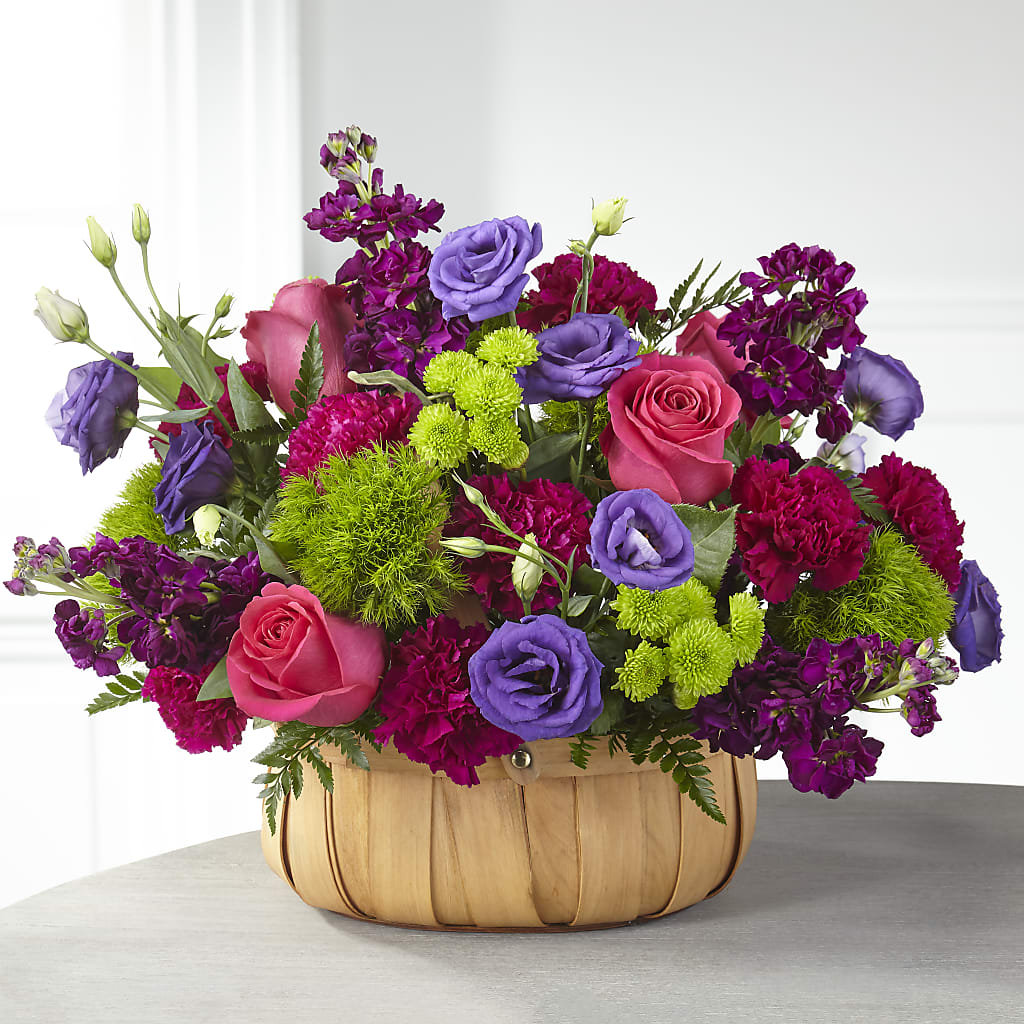 Serene Sanctuary Basket – Emil Yedowitz Florist Llc, Yonkers NY