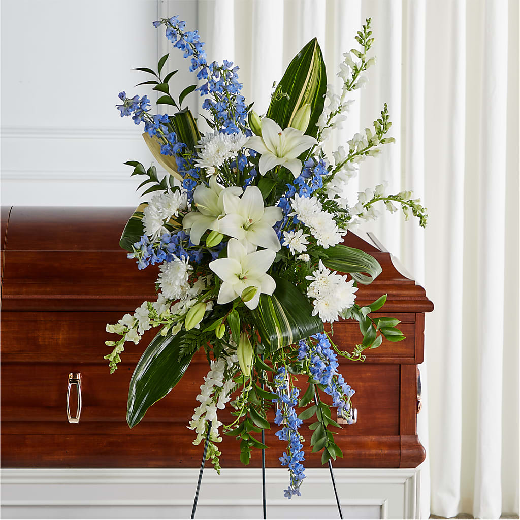 Eternal Impressions Standing Spray – Emil Yedowitz Florist Llc, Yonkers NY