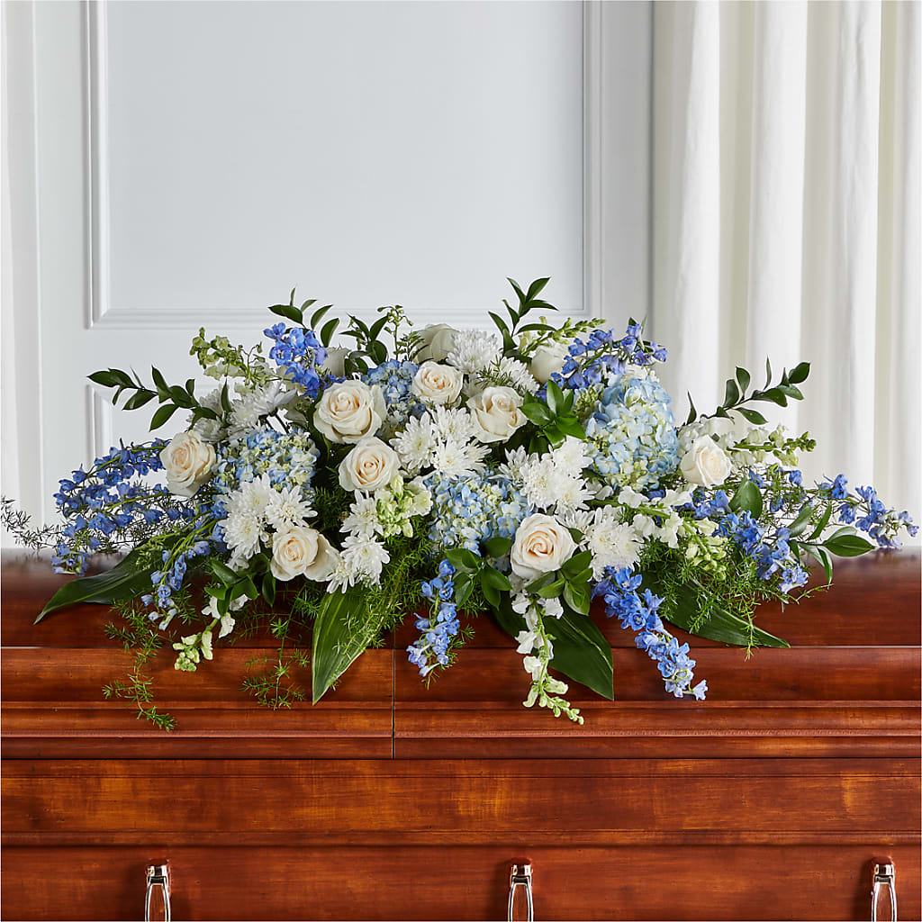 Timeless Essence Casket Spray – Emil Yedowitz Florist Llc, Yonkers NY