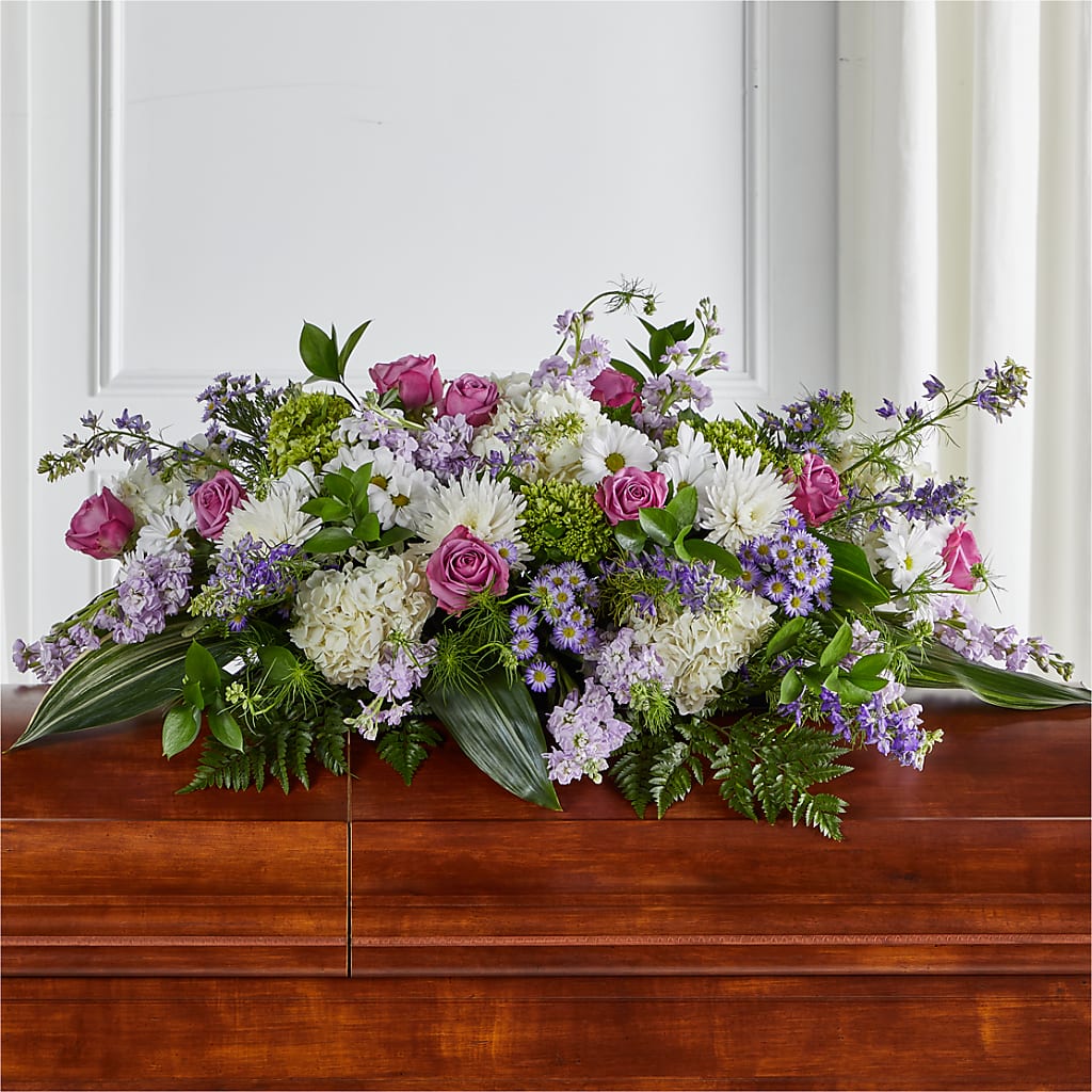 Meadows of Serenity Casket Spray – Emil Yedowitz Florist Llc, Yonkers NY