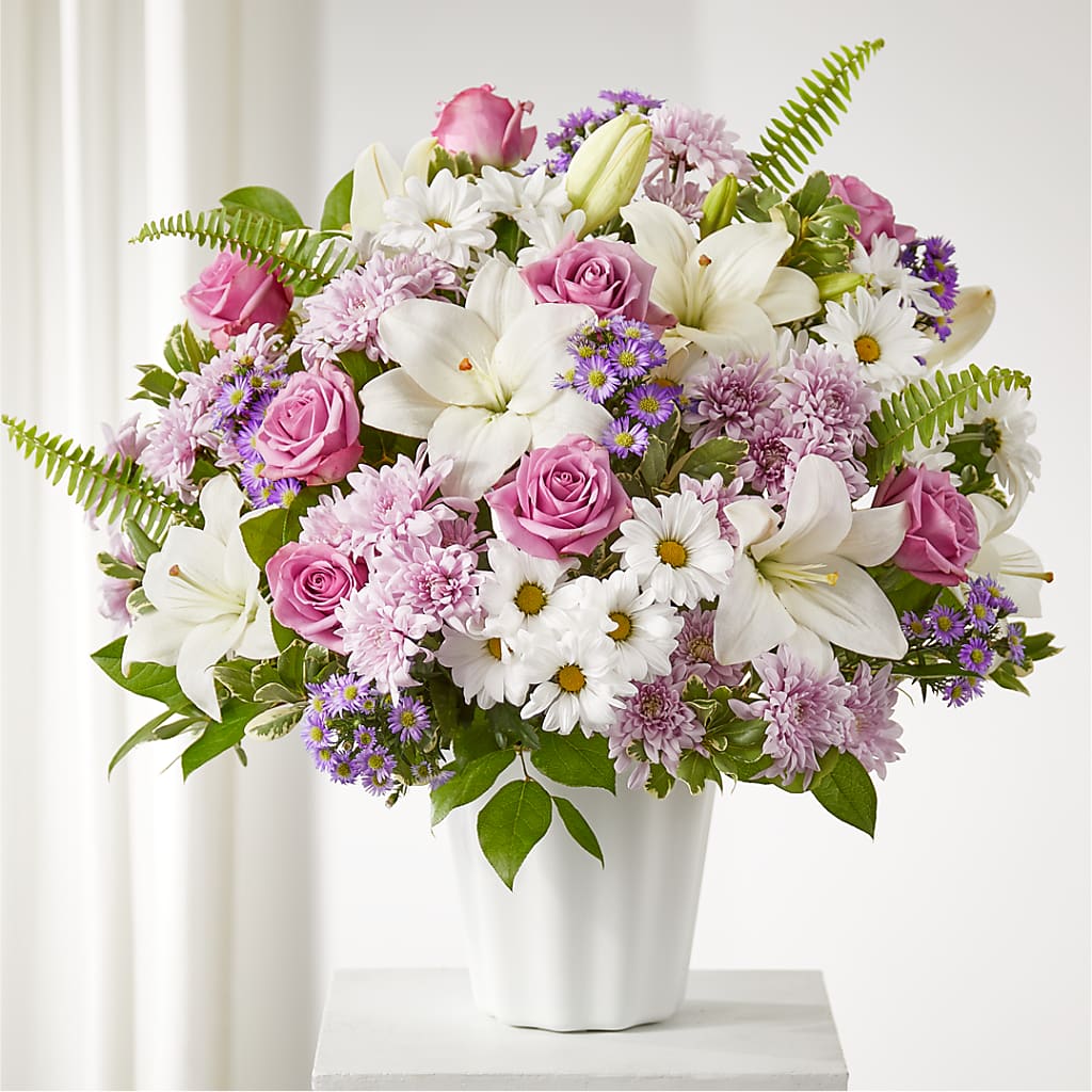 Warmest Thoughts Tabletop Basket – Emil Yedowitz Florist Llc, Yonkers NY