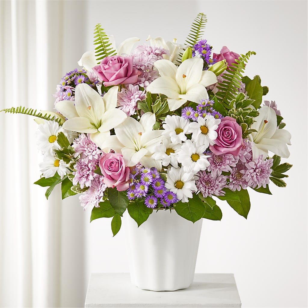 Warmest Thoughts Tabletop Basket – Emil Yedowitz Florist Llc, Yonkers NY