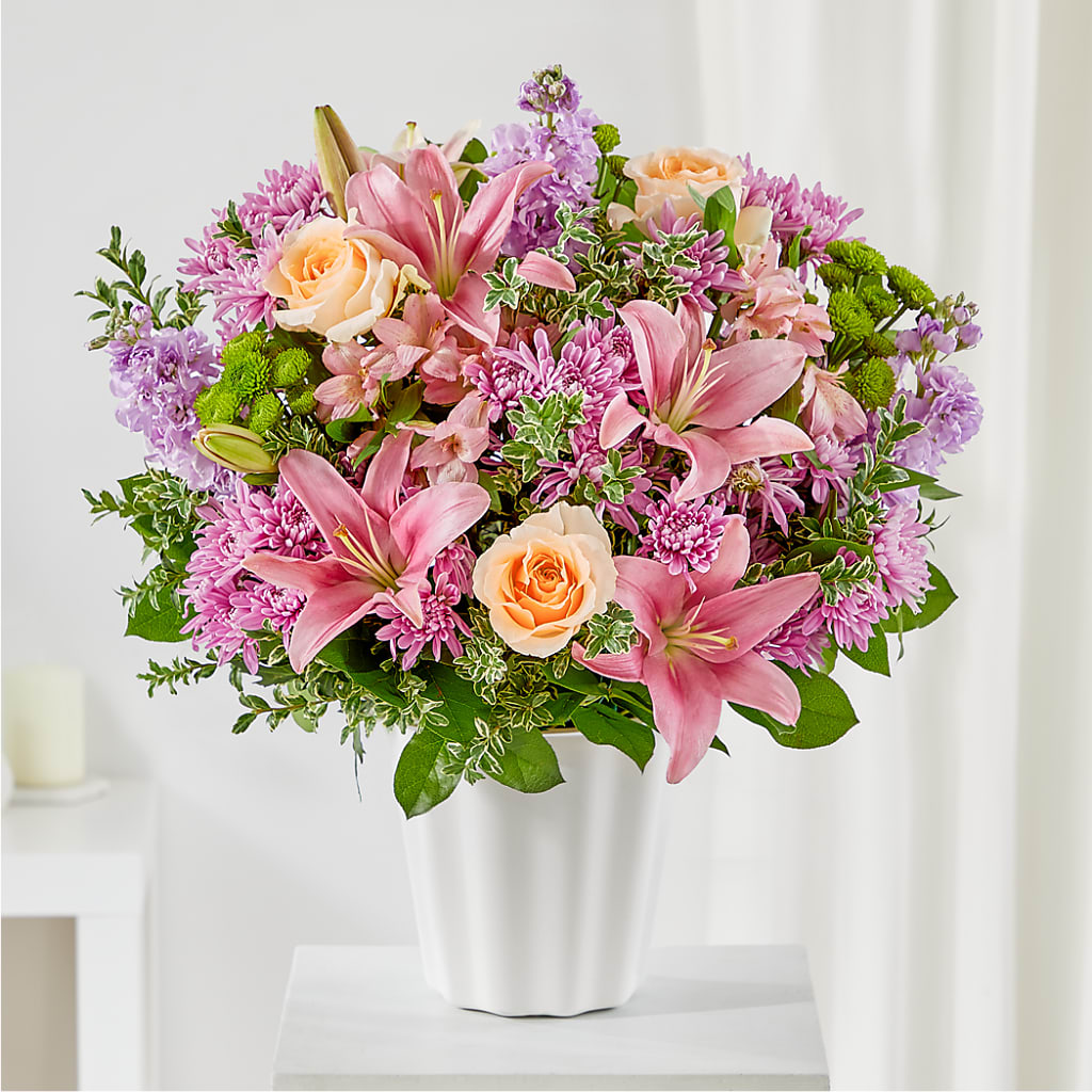 Supportive Embrace Tabletop Basket – Emil Yedowitz Florist Llc, Yonkers NY