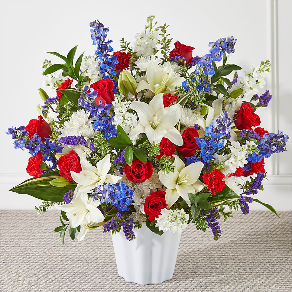 Consoled Floor Basket – Emil Yedowitz Florist Llc, Yonkers NY