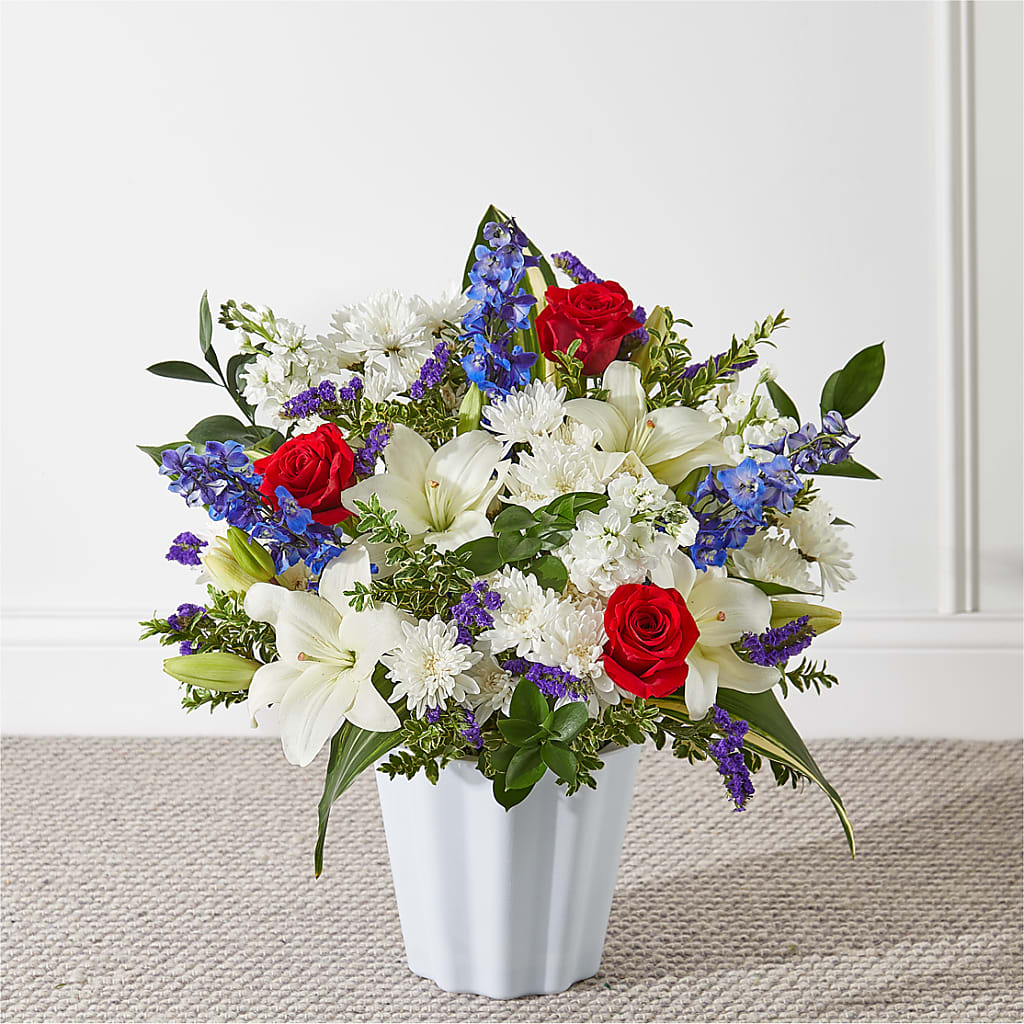 Consoled Floor Basket – Emil Yedowitz Florist Llc, Yonkers NY