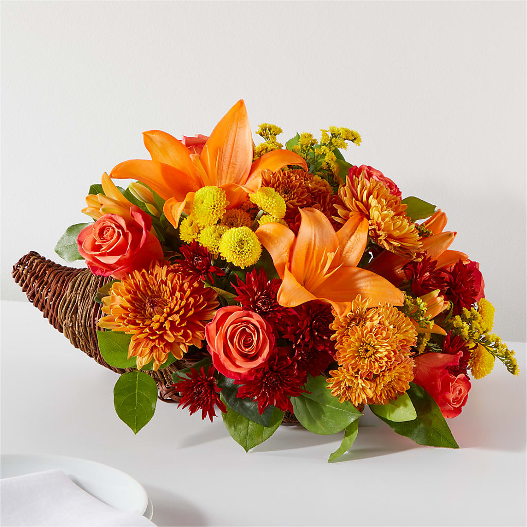 Bouquet of Blessings Cornucopia – Emil Yedowitz Florist Llc, Yonkers NY