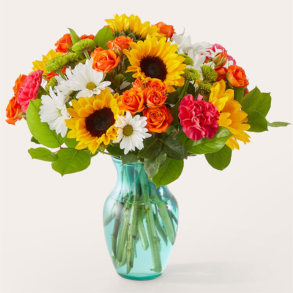 Sun-drenched Blooms Bouquet – Emil Yedowitz Florist Llc, Yonkers NY