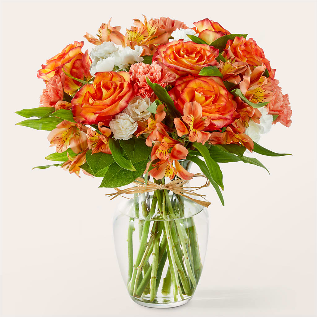 Apricot Glow Bouquet – Emil Yedowitz Florist Llc, Yonkers NY