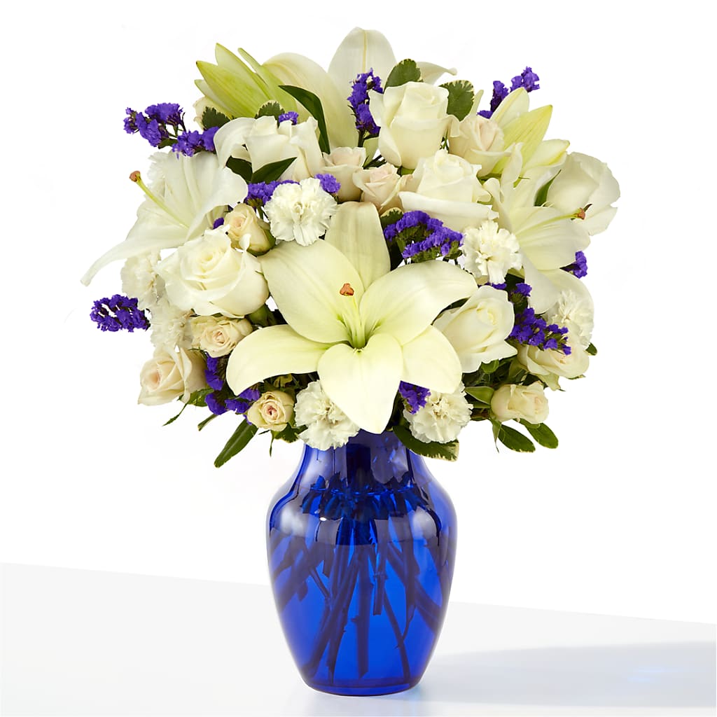Sapphire Rush Bouquet – Emil Yedowitz Florist Llc, Yonkers NY