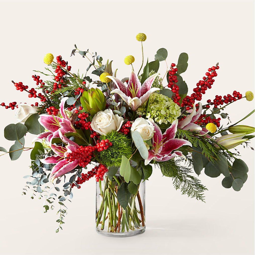 Berry & Bright Bouquet – Emil Yedowitz Florist Llc, Yonkers NY