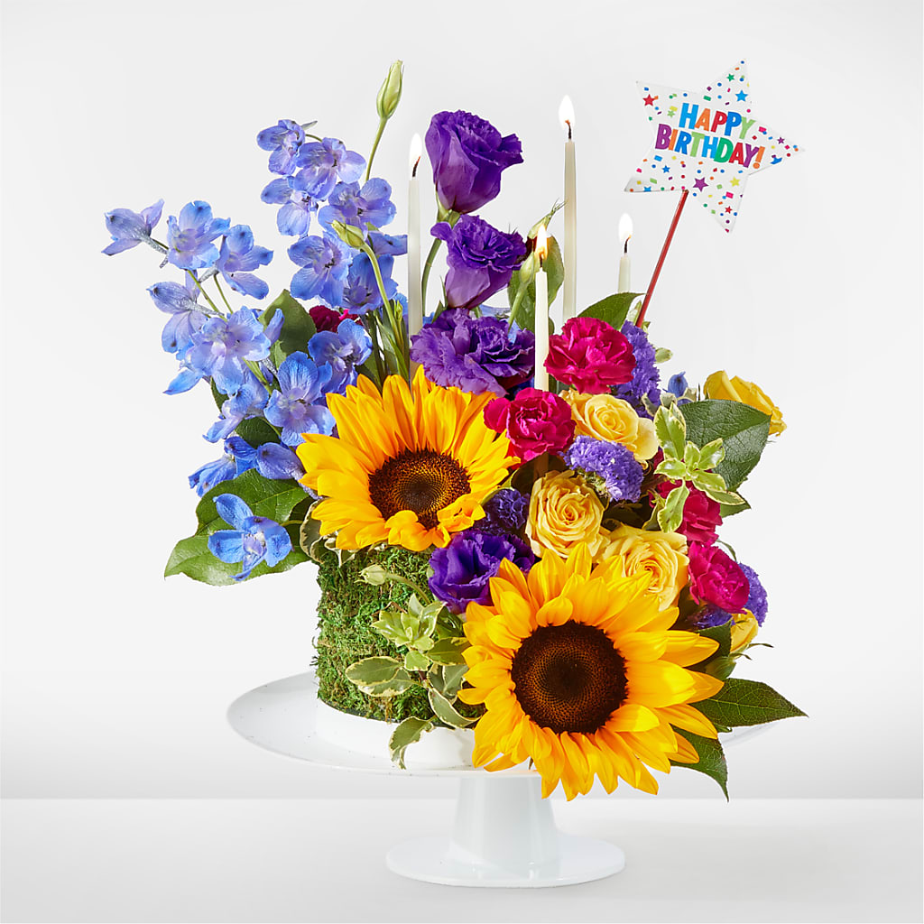 Star of the Day Floral Cake – Emil Yedowitz Florist Llc, Yonkers NY
