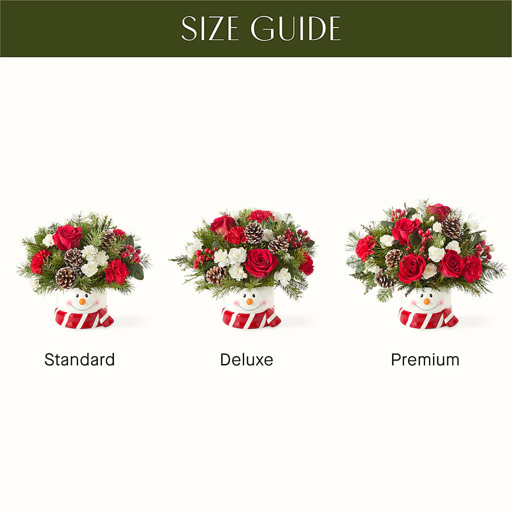 Jolly Snowman Bouquet –  Emil Yedowitz Florist Llc, Yonkers NY