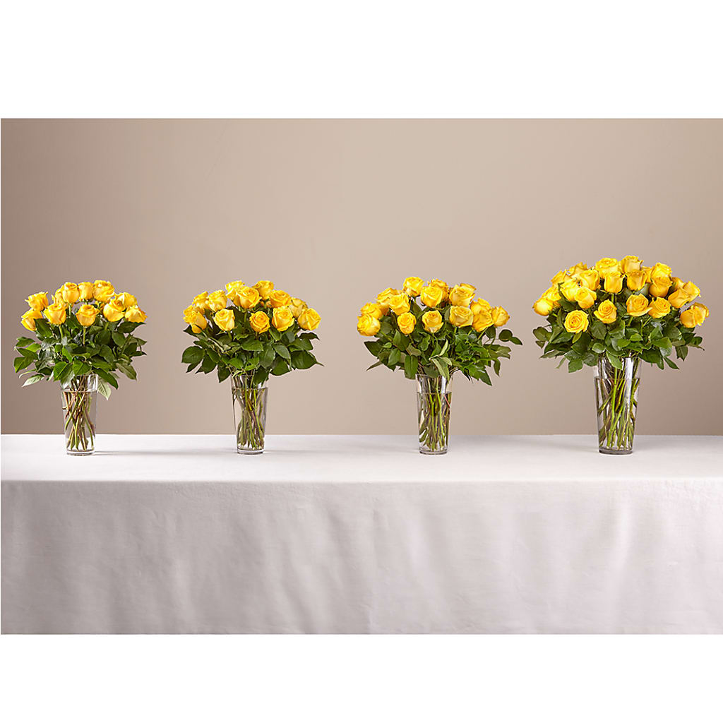 Long Stem Yellow Rose Bouquet –  Emil Yedowitz Florist Llc, Yonkers NY