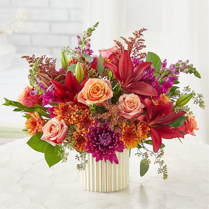 Burgundy Landscape Bouquet –  Emil Yedowitz Florist Llc, Yonkers NY