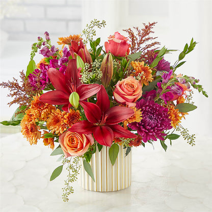 Burgundy Landscape Bouquet –  Emil Yedowitz Florist Llc, Yonkers NY