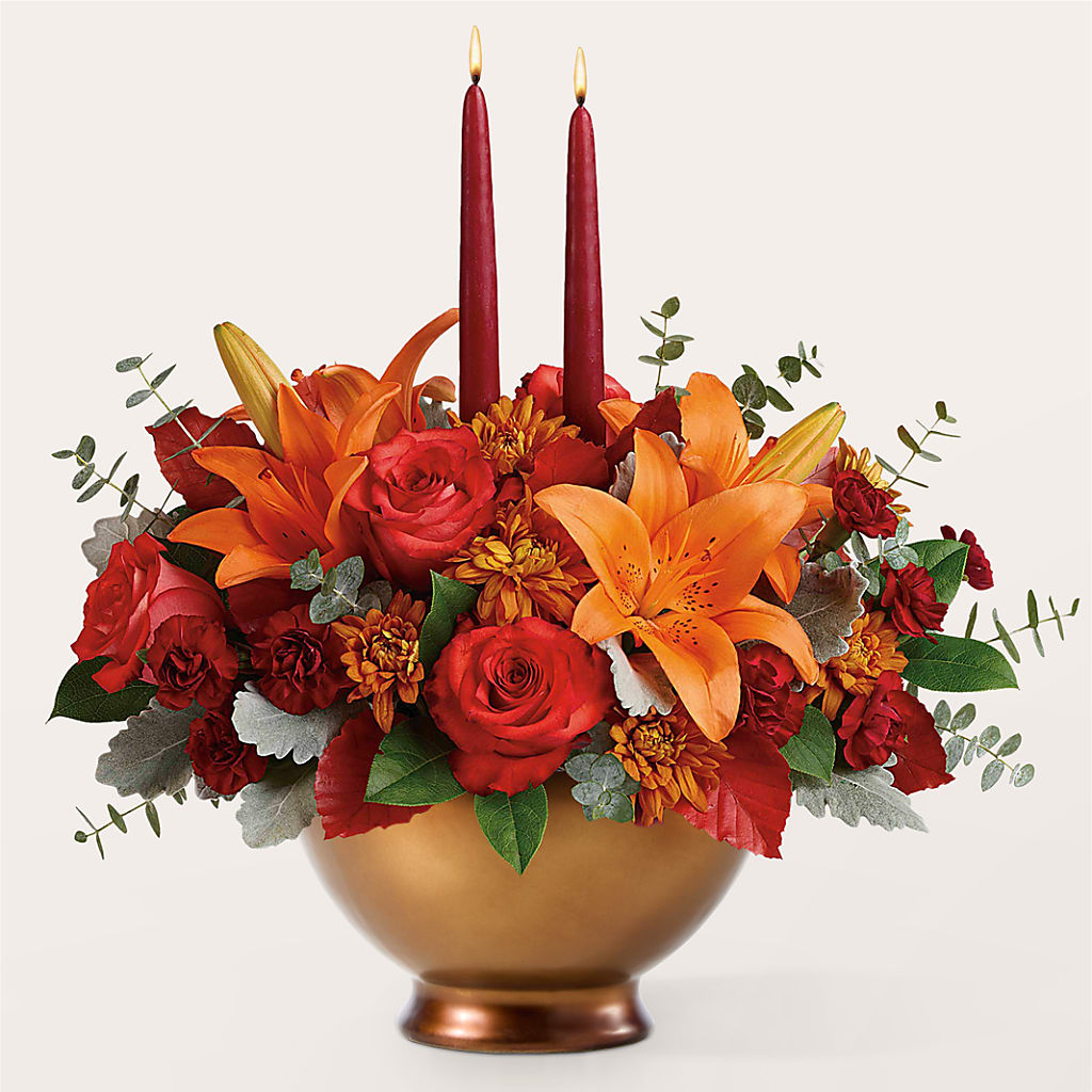 Fruits of Fall Centerpiece –  Emil Yedowitz Florist Llc, Yonkers NY
