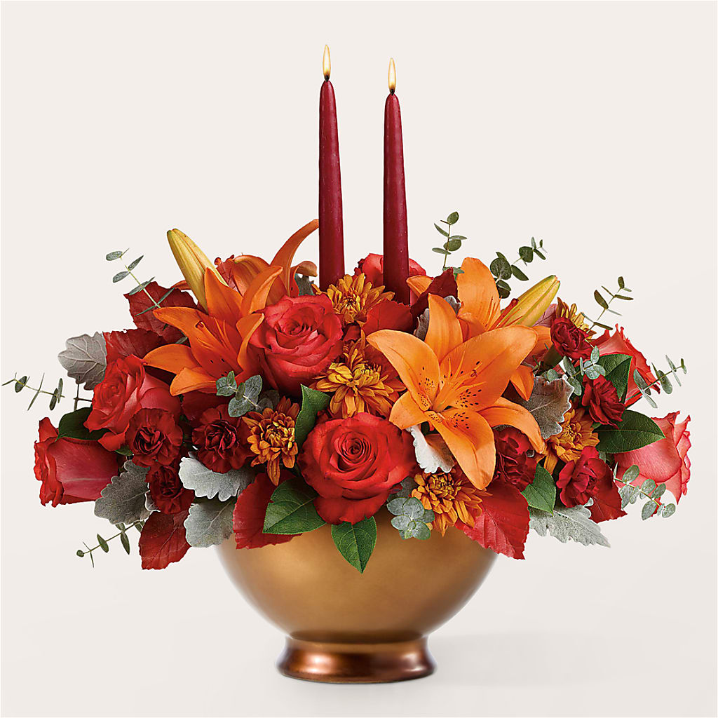 Fruits of Fall Centerpiece –  Emil Yedowitz Florist Llc, Yonkers NY