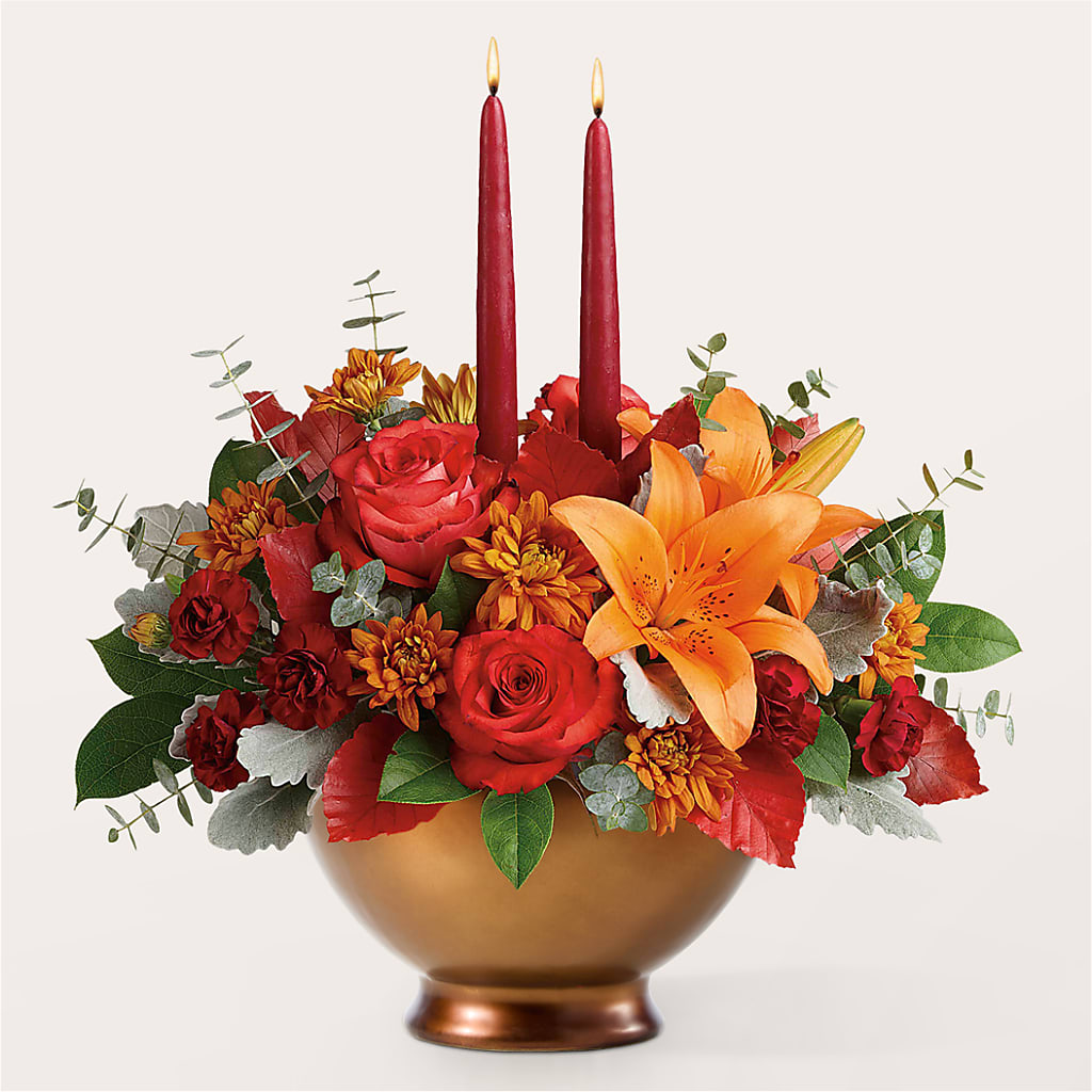 Fruits of Fall Centerpiece –  Emil Yedowitz Florist Llc, Yonkers NY