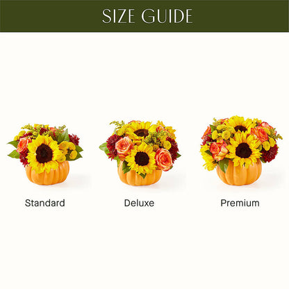 Golden Gourd Pumpkin Bouquet –  Emil Yedowitz Florist Llc, Yonkers NY