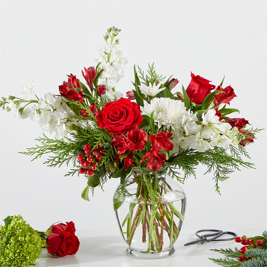 Merry Moment Bouquet – A Florist Original –  Emil Yedowitz Florist Llc, Yonkers NY