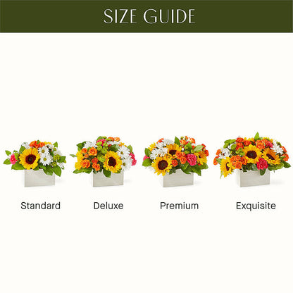 Sun-drenched Blooms Box Bouquet –  Emil Yedowitz Florist Llc, Yonkers NY