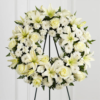 Treasured Tribute Wreath –  Emil Yedowitz Florist Llc, Yonkers NY
