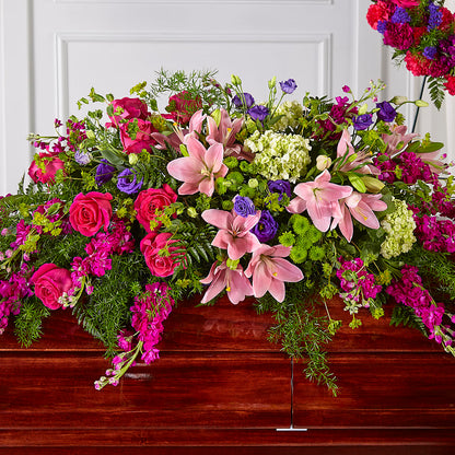 Radiant Tribute Casket Spray –  Emil Yedowitz Florist Llc, Yonkers NY
