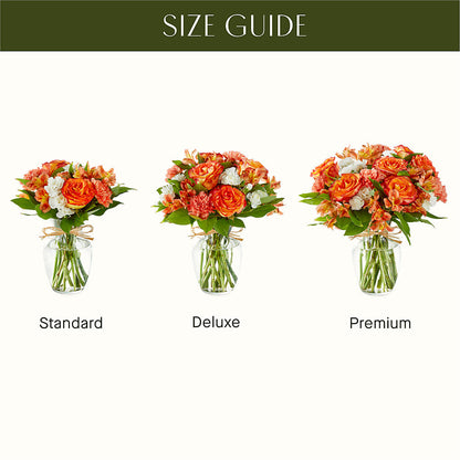 Apricot Glow Bouquet –  Emil Yedowitz Florist Llc, Yonkers NY