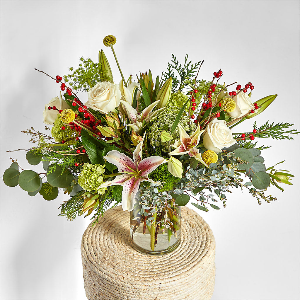 Berry & Bright Bouquet –  Emil Yedowitz Florist Llc, Yonkers NY