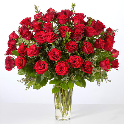 Forever Yours Fifty Stem Red Rose Bouquet –  Emil Yedowitz Florist Llc, Yonkers NY